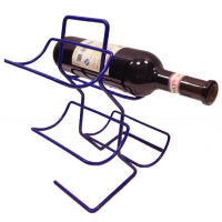 Elegant Metal Wine Rack Stand